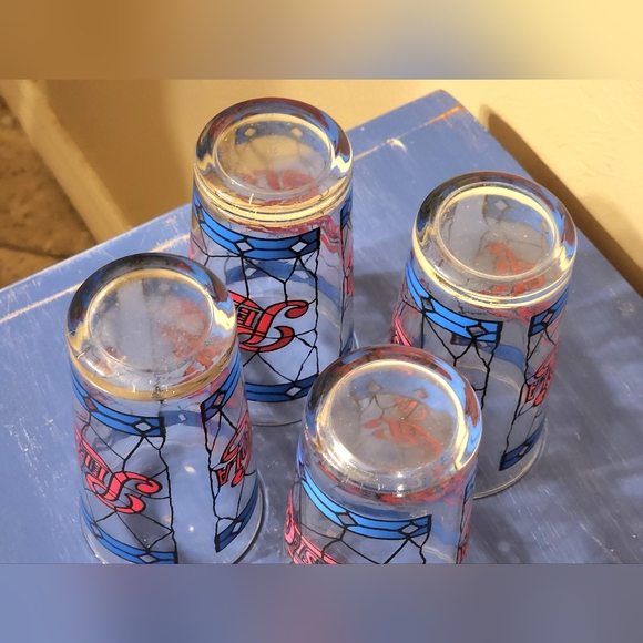 SET OF 4 - Vtg PEPSI COLA DRINKING GLASSES - Picture 4 of 5